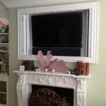 Hidden in wall TV systems