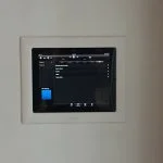 Wall touch pad AV controllers