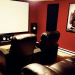 Home theater in Dracut, Ma