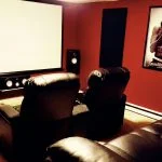 Home theater in Dracut, Ma