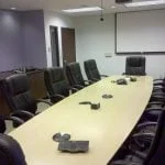 Conference Room Screen and Mic