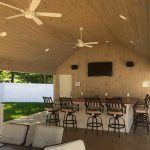 Franklin outdoor cabana AV system