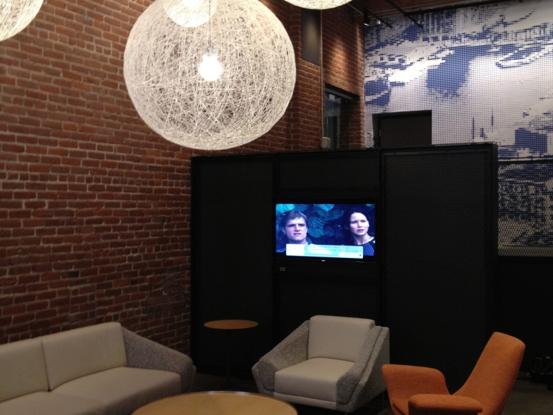 Meeting area AV equipment