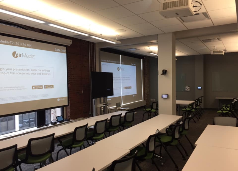 boston tech company meeting room av